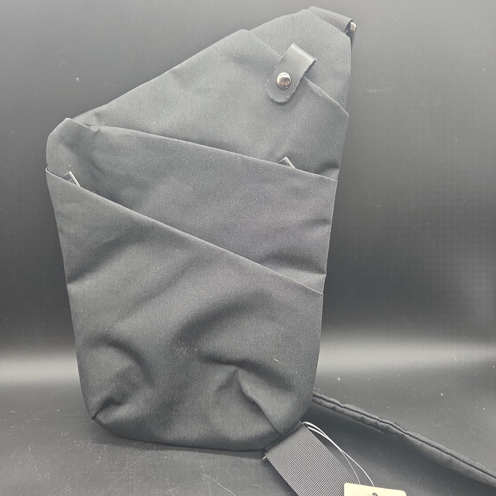 OSOCE Anti Theft Crossbody Sling Bag Black Travel Chest Backpack iPad 9.7 NWT